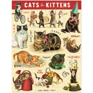 Cats Vintage Mini Pussel 240 bitar